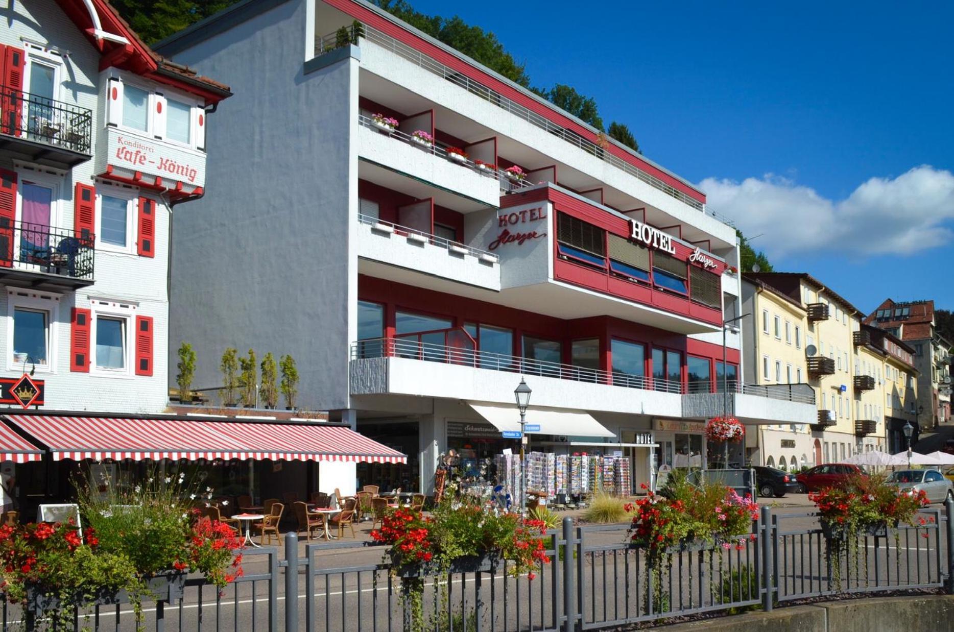 Hotel Harzer Am Kurpark Bad Herrenalb Buitenkant foto